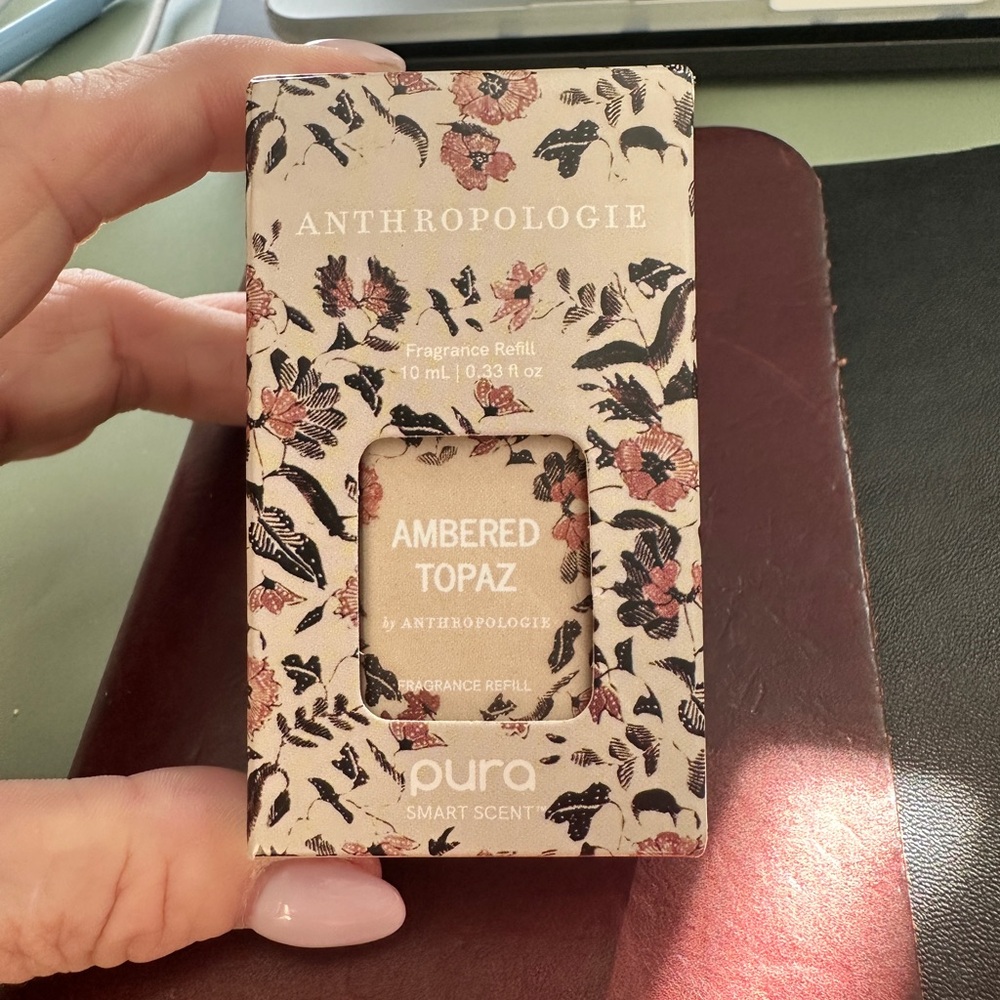 Anthropologie Ambered Topaz Fragrance Box